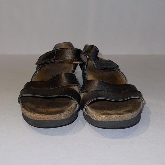 NAOT Metallic Bronze Kayla Sandals - Picture 4 of 9